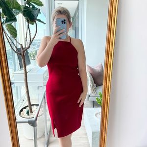 Calvin Klein Red Cocktail Dress